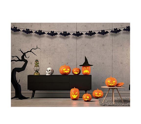 Halloween Slinger Vleermuis 3m van Fiestas Guirca koop je bij Partywinkel