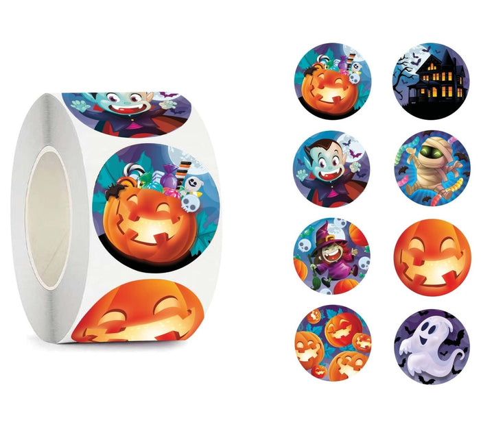 Halloween Stickers 200st - Partywinkel - 8434077268971