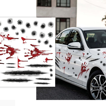 Halloween Stickers Auto 40cm - Partywinkel - 8434077268988