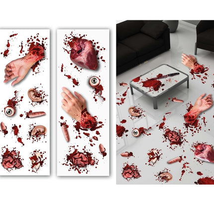 Halloween Stickers Organen 70cm - Partywinkel - 8434077268445