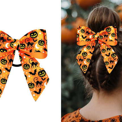 Halloween Strik Blauw Oranje van Fiestas Guirca koop je bij Partywinkel