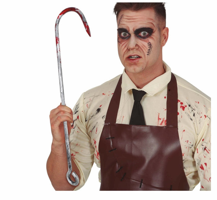 Halloween Tafeldecoratie Bloederige Haak van Fiestas Guirca koop je bij Partywinkel