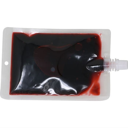 Halloween Tafeldecoratie Nep Bloedzak van Fiestas Guirca koop je bij Partywinkel