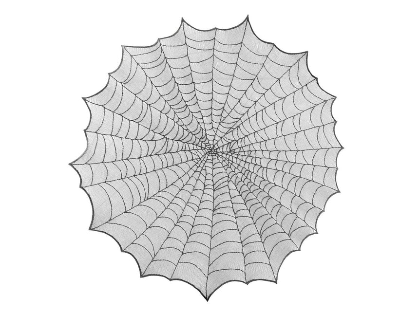 Halloween Tafeldecoratie Spinnenweb 1,24m - Partywinkel - 5904555044722