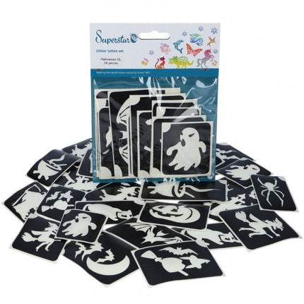 Halloween Tattoo Stencil 24st van Superstar koop je bij Partywinkel
