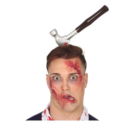 Halloween Tiara Hamer van Fiestas Guirca koop je bij Partywinkel