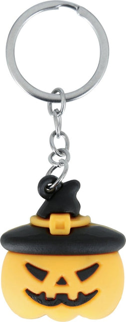 Halloween Uitdeelcadeautjes Sleutelhangers 4,5cm 6st van Fiestas Guirca koop je bij Partywinkel