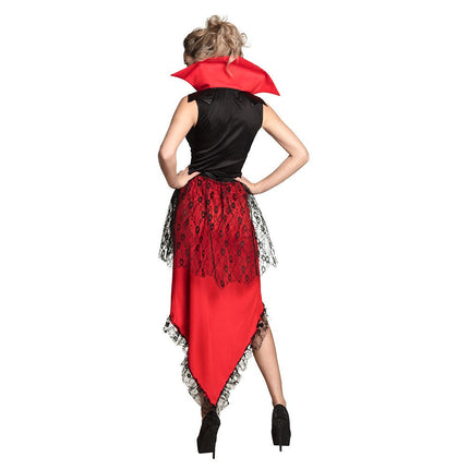 Halloween Vampier Kostuum Rood Dames van Boland koop je bij Partywinkel
