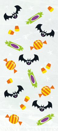 Halloween Vleermuis Uitdeelzakjes 20st van Partywinkel koop je bij Partywinkel
