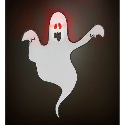 Halloween Wanddecoratie Spook Met Led Licht van Widmann koop je bij Partywinkel