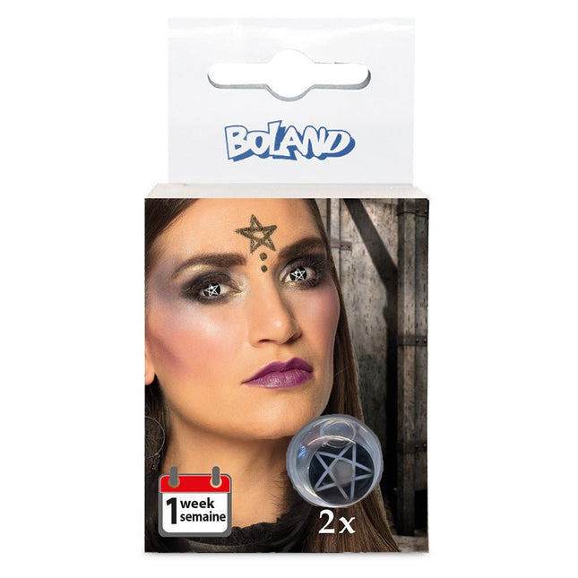Halloween Weeklenzen Pentagram van Boland koop je bij Partywinkel