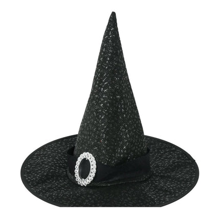 Halloween Zwarte Heksenhoed van Fiestas Guirca koop je bij Partywinkel