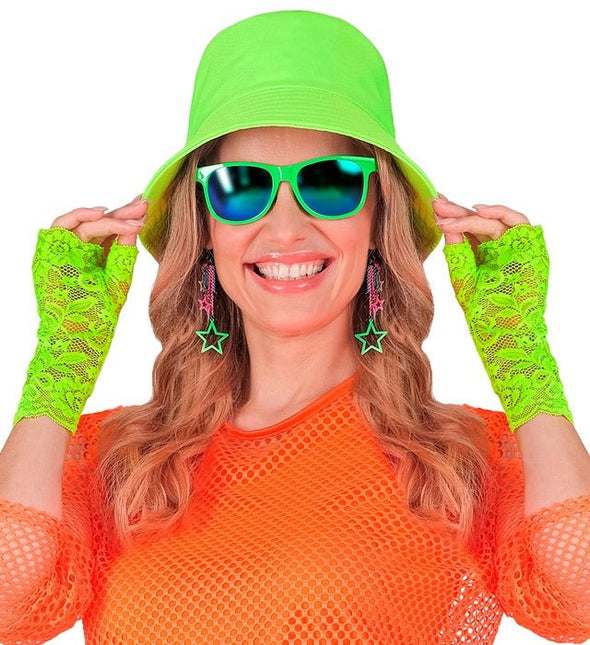 Handschoenen Neon Groen Kant van Widmann koop je bij Partywinkel