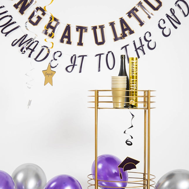 Hangdecoratie Geslaagd 3st van Folat koop je bij Partywinkel