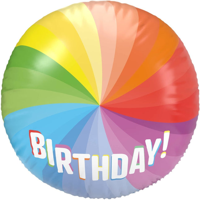 Happy Birthday Helium Ballon 3D 56cm van Folat koop je bij Partywinkel