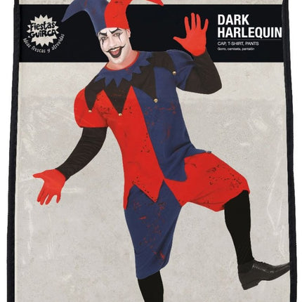 Harlekijn Halloween Kostuum Heren van Fiestas Guirca koop je bij Partywinkel