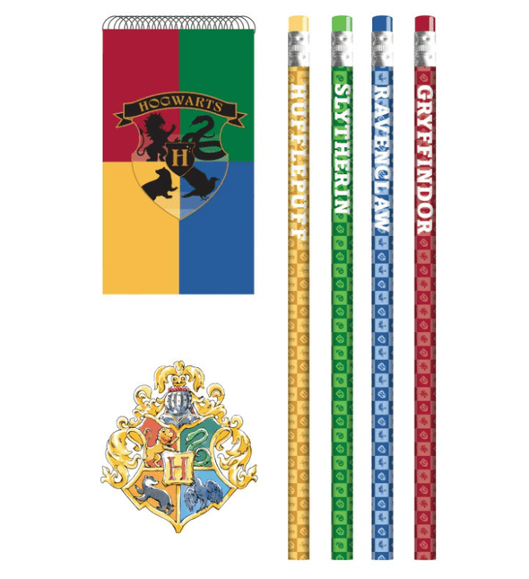 Harry Potter Schrijfwarenset 12-delig van Unique koop je bij Partywinkel