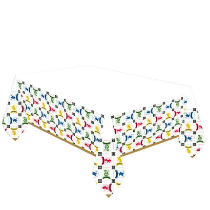 Harry Potter Tafelkleed Houses 1,8m van Riethmueller koop je bij Partywinkel