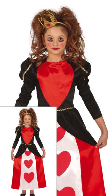 Harten Koningin Kaart Kind van Fiestas Guirca koop je bij Partywinkel