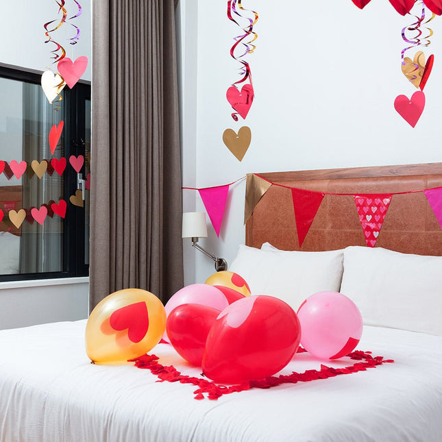 Hartjes Ballonnen 25cm 6st van Boland koop je bij Partywinkel