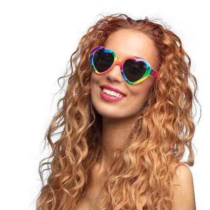 Hartjes Bril Regenboog - Partywinkel - 8712026026804
