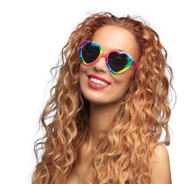 Hartjes Bril Regenboog - Partywinkel - 8712026026804
