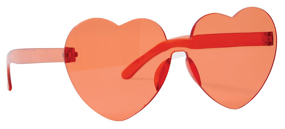 Hartjes Bril Rood - Partywinkel - 8434077166970