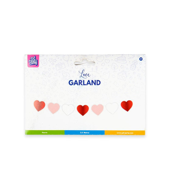 Hartjes Slinger 2,5m van Paper Dreams koop je bij Partywinkel