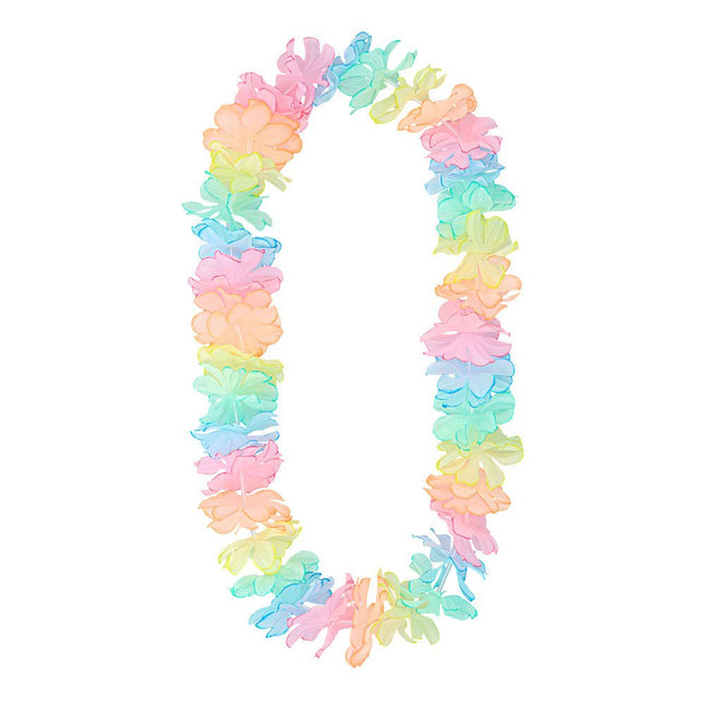 Hawaii Accessoireset Pastel 4 delig van Boland koop je bij Partywinkel