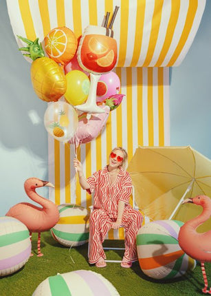 Hawaii Ballonnen Fruit 30cm 6st van Partydeco koop je bij Partywinkel