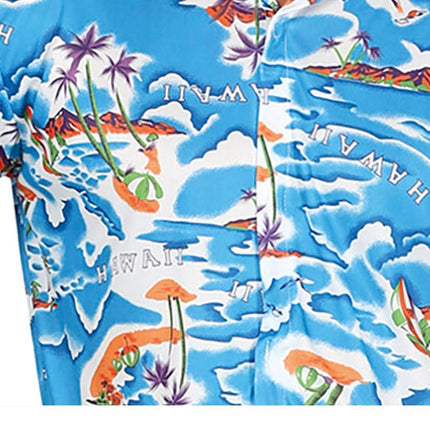 Hawaii Blouse Heren - Partywinkel - 8434077802342