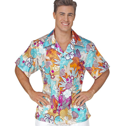 Hawaii Blouse Heren - Partywinkel - 8003558482917