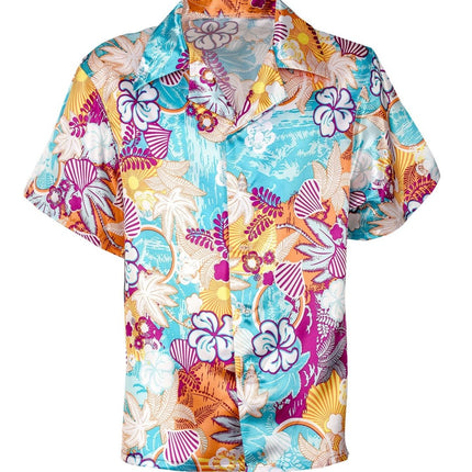 Hawaii Blouse Heren - Partywinkel - 8003558482917