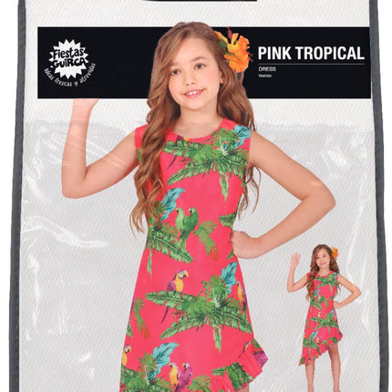 Hawaii Jurk Meisje - Partywinkel - 8434077784310