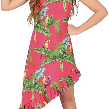 Hawaii Jurk Meisje - Partywinkel - 8434077784310