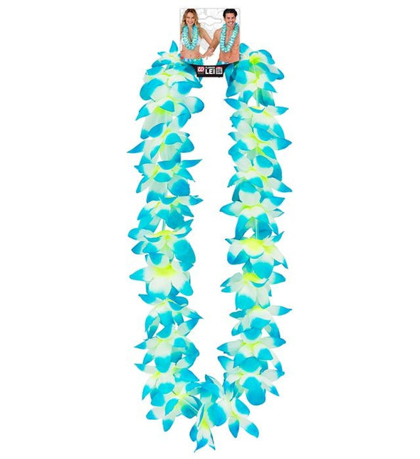 Hawaii Krans Licht Blauw van Widmann koop je bij Partywinkel