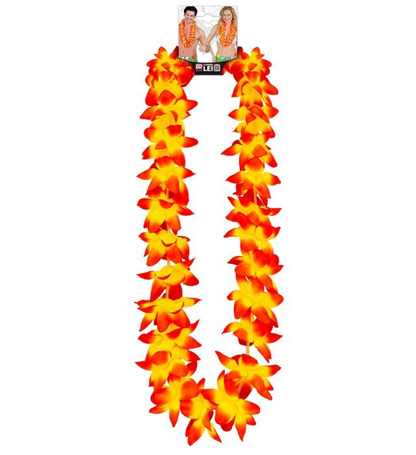 Hawaii Krans Oranje van Widmann koop je bij Partywinkel