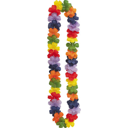 Hawaii Krans Regenboog van Unique koop je bij Partywinkel
