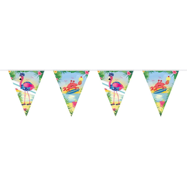 Hawaii Slinger Flamingo 10m van Folat koop je bij Partywinkel