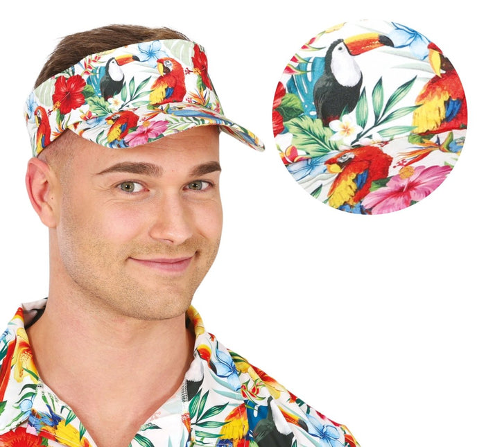 Hawaii Zonneklep - Partywinkel - 8434077134719