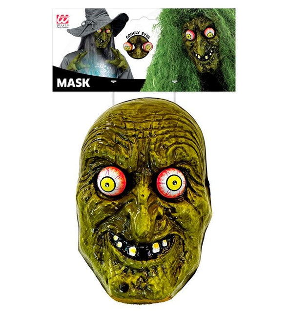 Heks Masker Bewegende Ogen van Widmann koop je bij Partywinkel