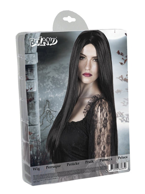Heksen Pruik Zwart van Boland koop je bij Partywinkel
