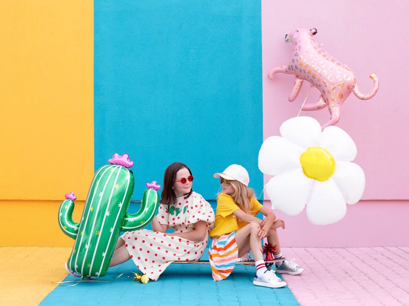 Helium Ballon Cactus Leeg 82cm van Partydeco koop je bij Partywinkel