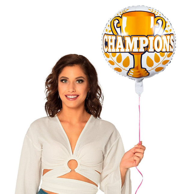 Helium Ballon Champions 45cm van Boland koop je bij Partywinkel