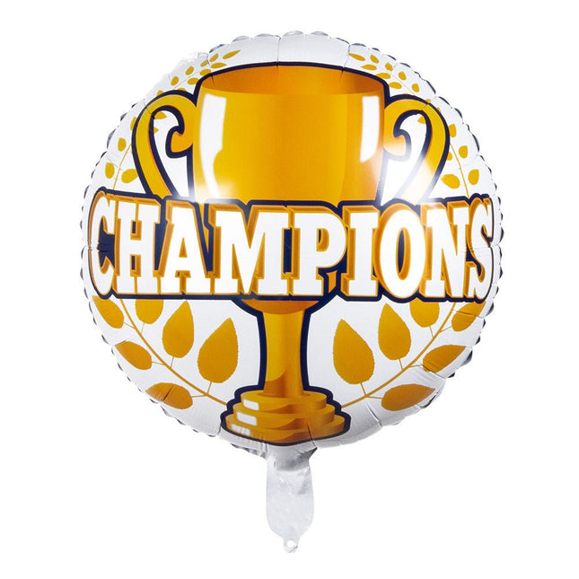 Helium Ballon Champions 45cm van Boland koop je bij Partywinkel