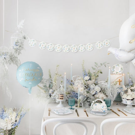 Helium Ballon Duif Leeg 90cm van Partydeco koop je bij Partywinkel