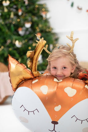 Helium Ballon Hert Leeg 73cm van Partydeco koop je bij Partywinkel