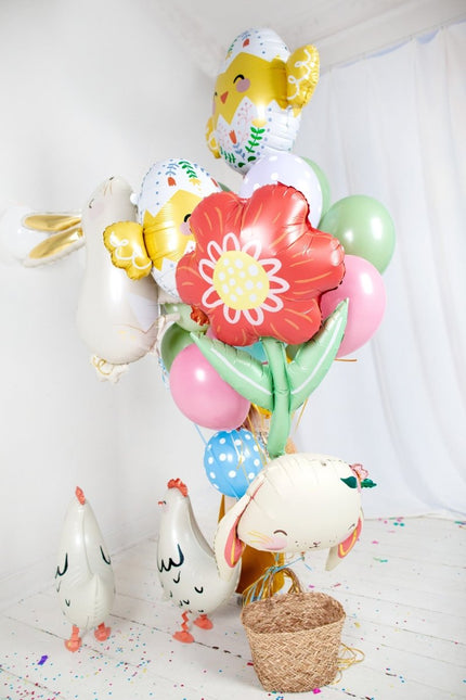 Helium Ballon Kip Leeg 57cm van Partydeco koop je bij Partywinkel