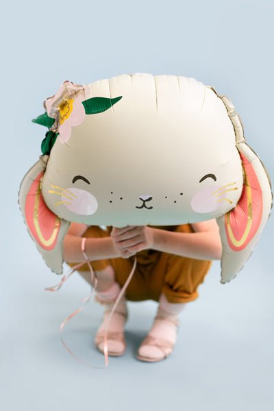 Helium Ballon Konijn Leeg 65cm van Partydeco koop je bij Partywinkel