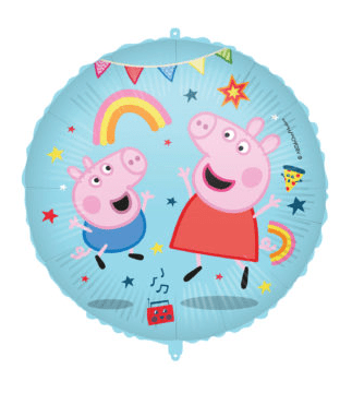 Helium Ballon Peppa Pig Leeg 46cm van Procos koop je bij Partywinkel